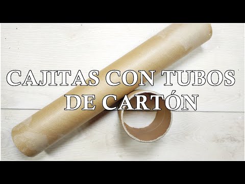 Видео: Драгоценные коробки с картонными тубусами