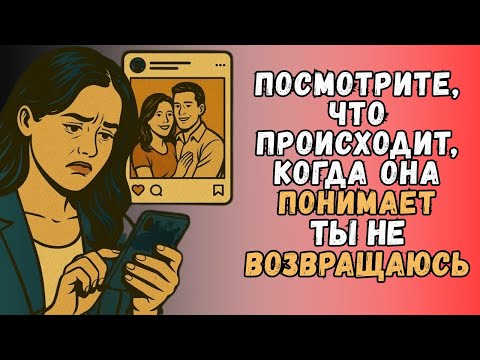 Видео: Смотрите, что происходит, когда она понимает, что вы не вернетесь | СТОИЦИЗМ