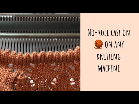 Видео: 🔥Зубчатый край на вязальной машине 🧶 Easy no-roll cast on on any knitting machine 👍🏻
