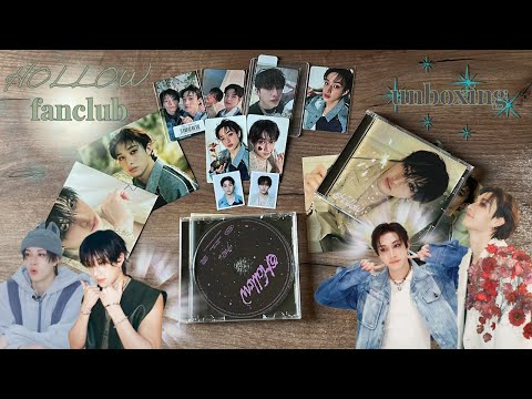 Видео: Распаковка фанклубных версий Hollow FC и долгожданной карты ATE | Stray Kids haul k-pop