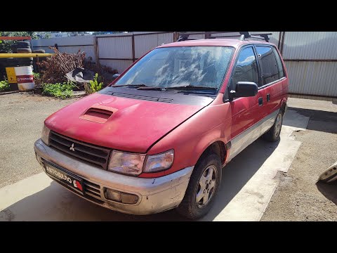 Видео: Разбор Mitsubishi RVR N28W (I, Y-N28W) 1994 г.в, 4D68 (2.0L, 88 л.с.), АКПП