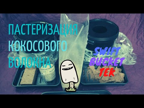 Видео: Пастеризация кокосового волокна. Как вырастить грибы?