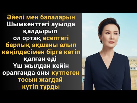 Видео: Әйелі мен балаларын Шымкенттегі ауылда қалдырып ол ортақ есептегі барлық ақшаны алып көңілдесімен
