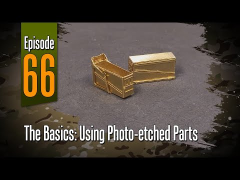 Видео: Вне литника | Основы: использование фототравленых деталей