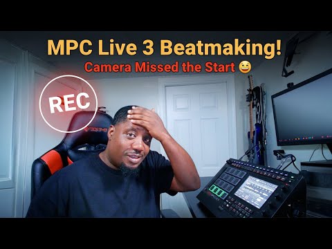 Видео: Современный битмейкинг на MPC Live 3 – Я забыл нажать кнопку записи
