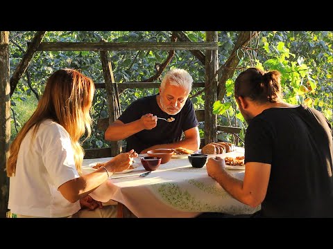 Видео: Мое любимое традиционное блюдо Сухая фасоль Рецепт | Кулинария на свежем воздухе