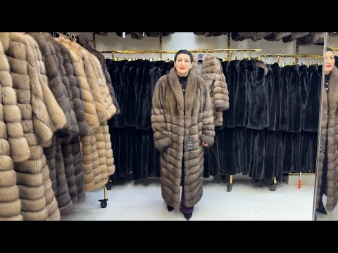 Видео: GEVORG FURS✨ ШУБЫ ИЗ МЕХА СОБОЛЯ | КУНИЦЫ 💃 НОВИНКИ 👀 ТК Садовод. Москва