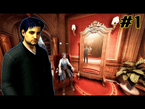 Видео: Пытаемся сбежать из замка Дракулы в Escape Simulator 2 Серия 1