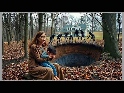 Видео: Мать-одиночка покупае, Но обнаруживает на заднем дворе Гигантскую дыру, из которой вылезают Монстры