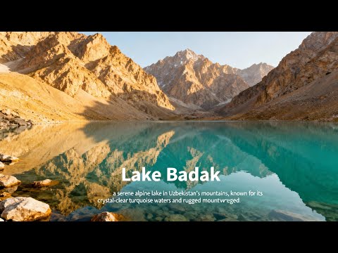 Видео: Озеро Бадак — жемчужина Узбекистана | Badak Lakes Adventure