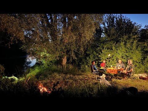 Видео: 🐠🐟 КЕМПИНГ с НОЧЕВКОЙ / РЫБАЛКА / СПЛАВ по РЕКЕ / СЕВЕРСКИЙ ДОНЕЦ🐠🐟
