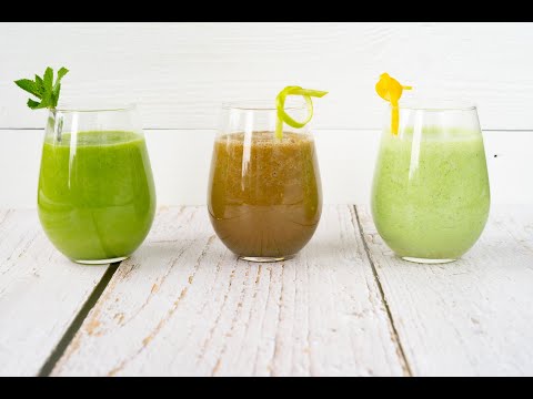 Видео: Овощные смузи / Vegetable smoothies