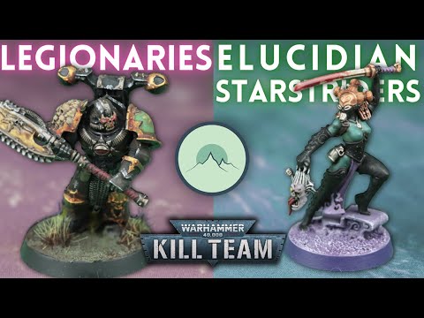 Видео: Легионеры против Элюцидианских Звездных Странников [Отчет о битве Kill Team]