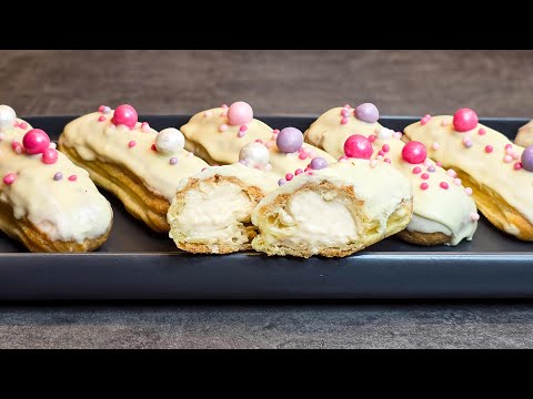 Видео: Эклеры. Рецепт, который получается ВСЕГДА. Ремикс.