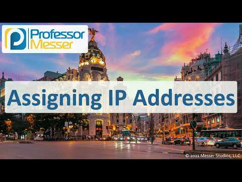 Видео: Назначение IP-адресов — CompTIA A+ 220-1101 — 2.5