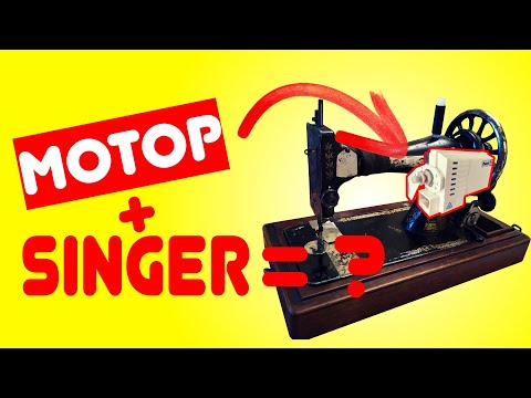 Видео: 🦾 Как приделать мотор к швейной машинке Singer?
