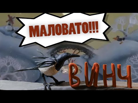 Видео: МАЛОВАТО!  (домашняя сорока Винч)