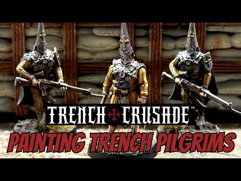 Видео: Руководство по живописи Trench Pilgrims | Как рисовать Trench Crusade