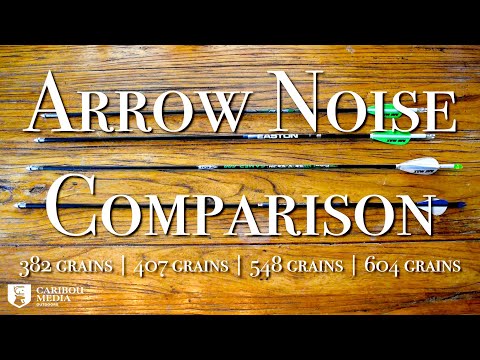 Видео: Сравнение шума стрел. Насколько громко звучат ваши стрелы, прежде чем они попадают в цель?