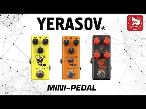 Видео: Обновленные педальки: YERASOV 3000 Volt mini + YERASOV 5000 Volt mini + YERASOV 7000 Volt mini