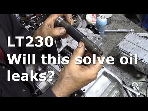 Видео: LT230. Почему текут промежуточные валы и можно ли их устранить?