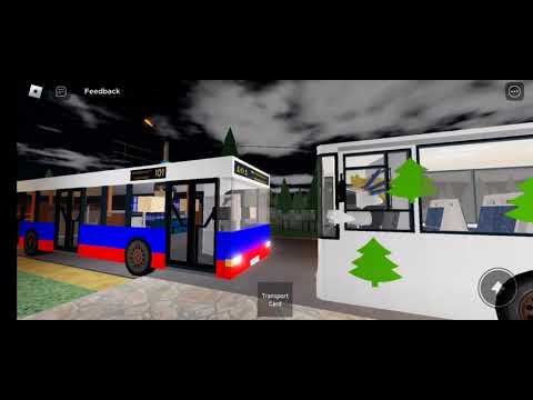 Видео: Транспорт на ост. АТП на карте Sosnovskiy 1 (Сосновский 1.0) в Roblox. @yashaborisov2022