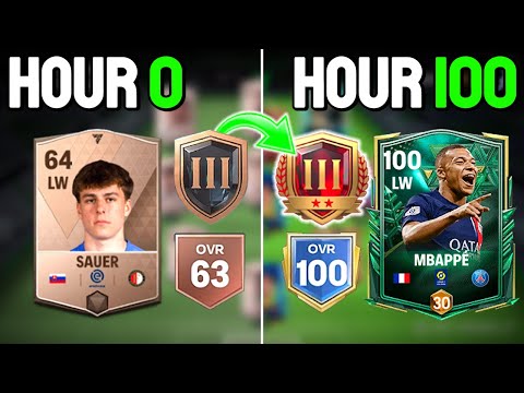 Видео: Могу ли я пройти FC Mobile за 100 часов, не потратив ни доллара на новый аккаунт? (Низкий рейтинг...