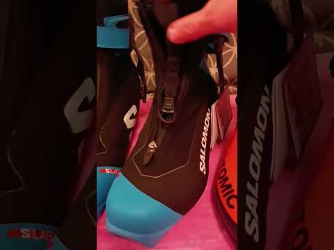 Видео: Отличия и сходства лыжных ботинок Salomon s lab, atomic redster S9 carbon, atomic redster S9.