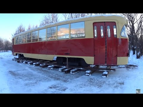 Видео: Новый Трамвай № 5 в Комсомольске-на-Амуре! Елка на Драмтеатре на Новый Год. Мороз - 27 С.КОМСОМОЛЬСК