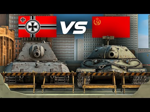 Видео: СССР против ГЕРМАНИИ в Tanks Blitz
