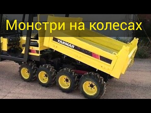 Видео: Унікальні японські міні самоскиди помагають фермерам