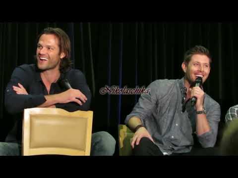 Видео: Друг о друге в трёх словах и кое-что о Джареде - кон в Ванкувере 2015 Джаред Падалеки и Дженсен Эклс