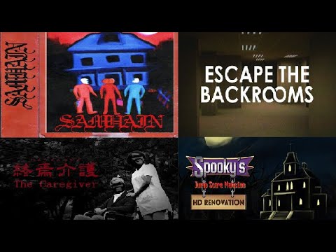 Видео: Запись стрима Samhain, The Caregiver, Escape The Backrooms, Spookys Jump Scare Mansion Endless Mode