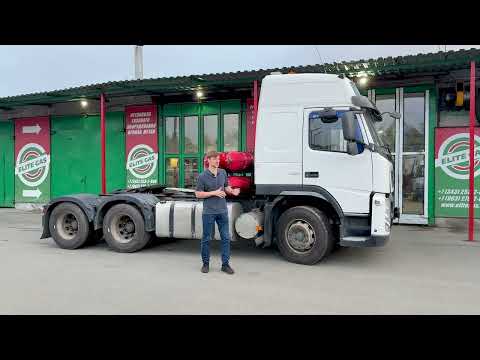 Видео: ☝️Газодизельная Volvo FM 400