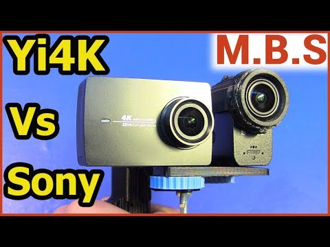 Видео: Xiaomi YI4K vs Sony HDR AS  Обзор тест лучшей экшн камеры