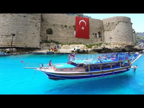 Видео: Наш отдых в Турции: Морская прогулка и пляж в Кызкалеси Эрдемли🌴Мерсин🇹🇷