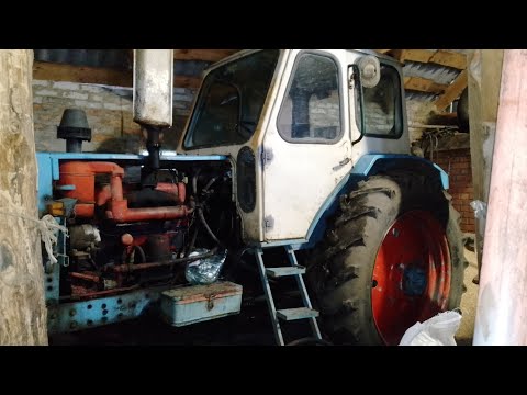 Видео: Двигун на ЮМЗ кинув масло через вихлопну.Частина 2