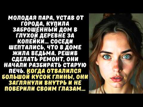 Видео: МОЛОДОЖЕНЫ купили дом в деревне, а разобрав ПЕЧЬ, замерли от шока, увидев, ЧТО внутри…
