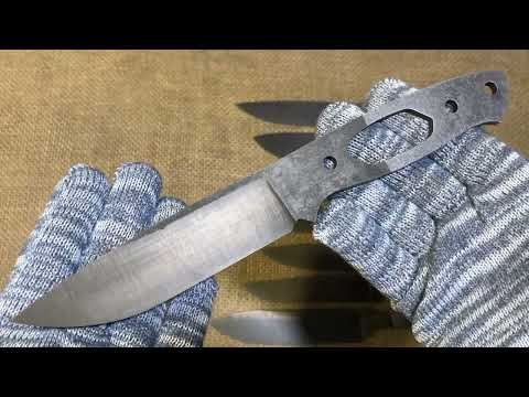 Видео: Клинки ножей 9ХФ с HRC 64 67