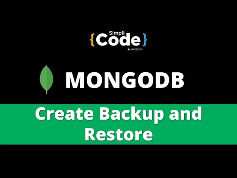 Видео: Резервное копирование и восстановление в MongoDB | Учебное пособие по MongoDB для начинающих | Ос...