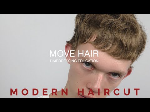 Видео: Креативная мужская стрижка | Modern Haircut | Стрижка ножницами