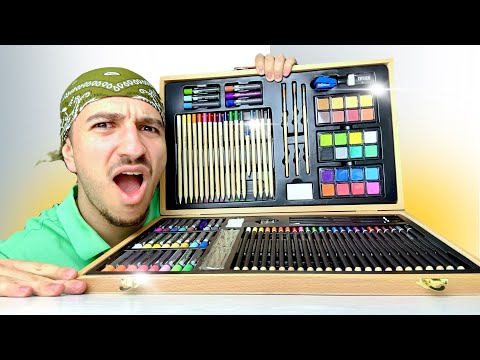 Видео: 100 АРТ МАТЕРИАЛИ за 50ЛВ🤑