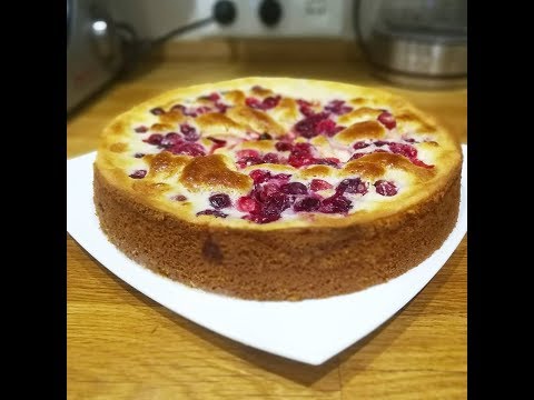 Видео: Клюквенный пирог Такой пирог вам точно понравится Вкусный слов нет