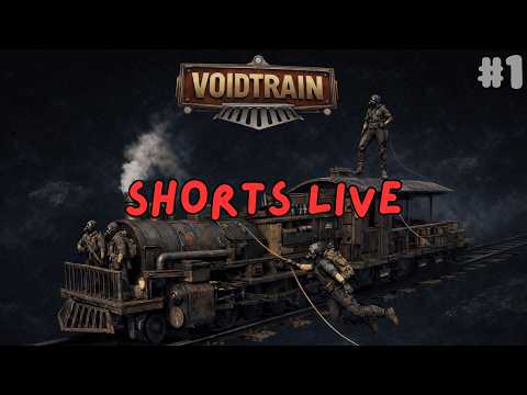 Видео: Void Train — Космический поезд отправляется | Кооп выживание 🚂 #1 #shorts #shortslive #voidtrain
