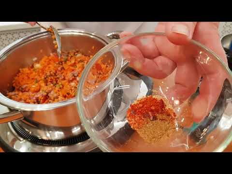 Видео: Красная чечевица с мясом по методу АМС.