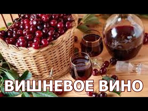 Видео: Домашнее ВИШНЕВОЕ ВИНО. Все этапы приготовления.