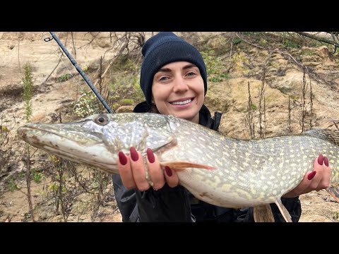 Видео: РІЧКА СПІНІНГ ЩУКА! Завалила справжнього річкового монстра!