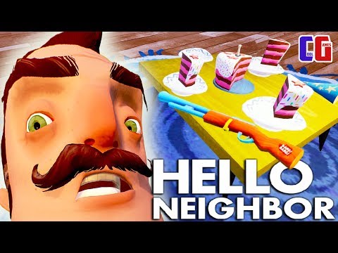 Видео: Hello Neighbor ДОБЫЛ ТАЙНОЕ ОРУЖИЕ СОСЕДА! Новые тайны Акт 3 Мультяшный хоррор Привет Сосед