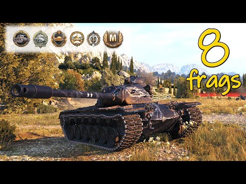 Видео: T110E5 8 frags , 11,4K damage , Колобанов , Рэдли-Уолтерс