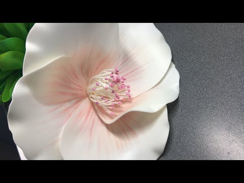 Видео: Делаем цветок яблони из изолона | DIY Sakura